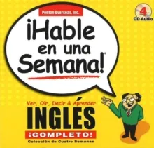 ­HABLE EN 1 SEMANA! INGLES COMPLETO 4 CDS