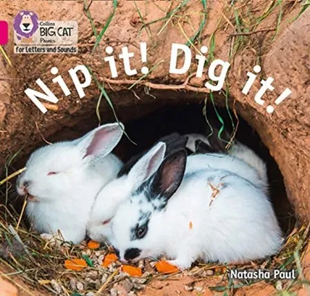 NIP IT! DIG IT! (SET 4) -NON-FICTION-PINK - BAND 1B