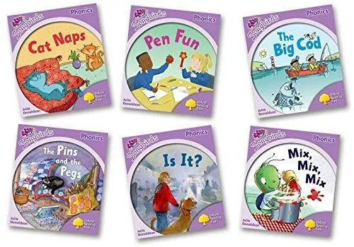 OXFORD READING TREE: LEVEL 1+: MORE SONGBIRDS PHONICS : PACK (6 BOOKS, 1 OF EACH TITLE)