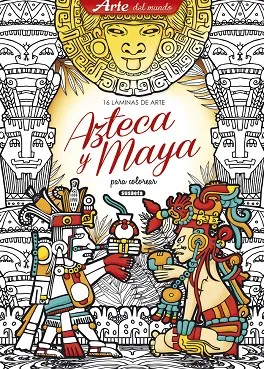Láminas de arte Azteca y Maya