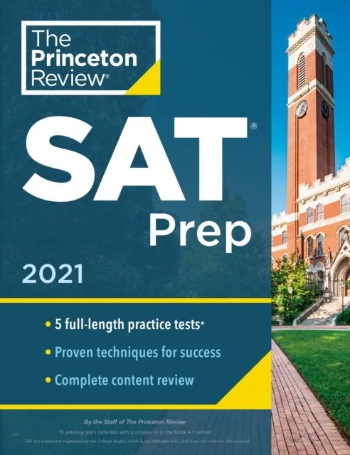 SAT PRINCETON REVIEW SAT PREP 2021