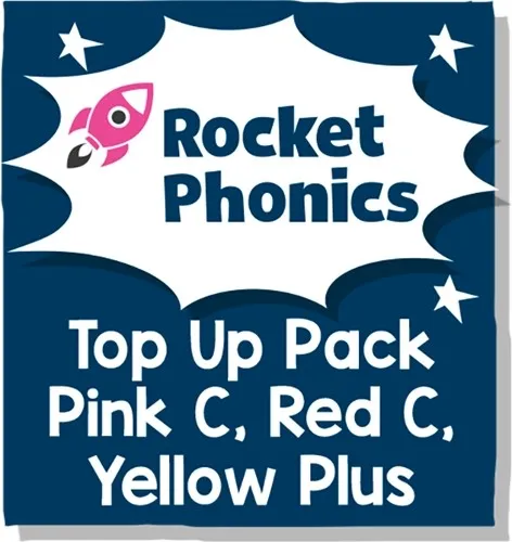 READING PLANET ROCKET PHONICS TOP UP PACK PINK C, RED C, YELLOW PLUS
