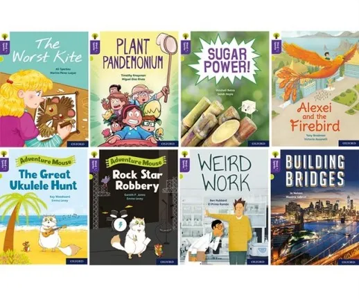 OXFORD READING TREE WORD SPARKS: LEVEL 11: MIXED PACK OF 8
