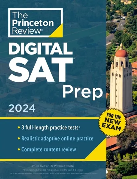SAT, PRINCETON REVIEW SAT PREP 2024