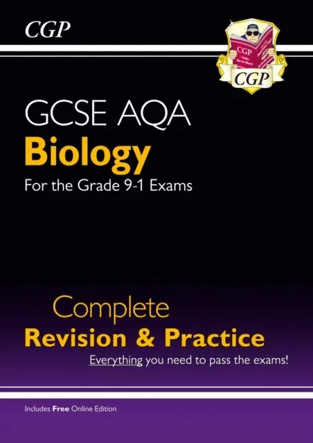 New GCSE Biology AQA Complete Revision & Practice includes Online Ed, Videos & Quizzes
