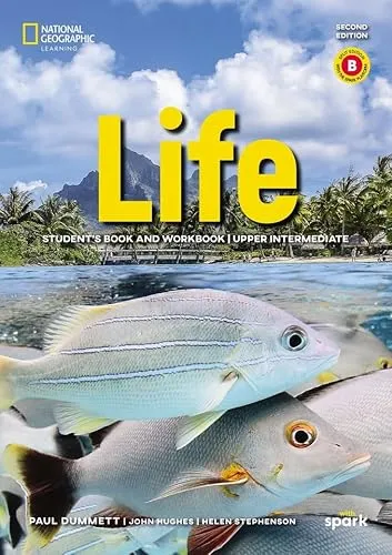 LIFE BRITISH ENGLISH COMBO SPLIT + SPARK STICKER UPPER INTERMEDIATE B