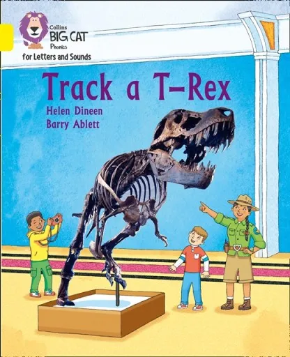 TRACK A T-REX (SET 4) -NON-FICTION-YELLOW - BAND 3