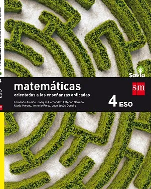 4º ESO MATEMÁTICAS A (Orientadas a las Enseñanzas Aplicadas) SAVIA 16