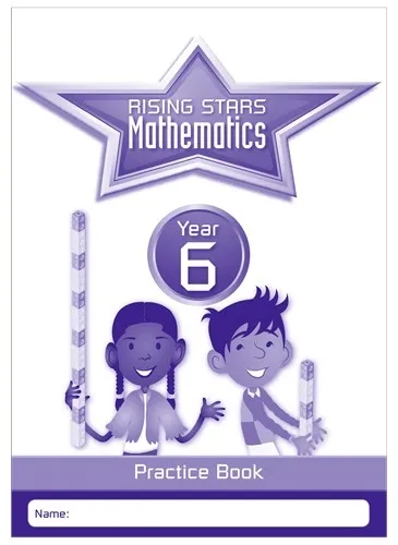 RISING STARS MATHEMATICS YEAR 6 PRACTICE BOOK PACK (15 BOOKS)