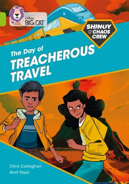 SHINOY AND THE CHAOS CREW: THE DAY OF THE TREACHEROUS TRAVEL -FICTION-LIME - BAND 11