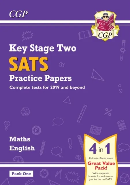 KS2 MATHS & ENGLISH SATS PRACTICE PAPERS: PACK 1 - FOR THE 2024 TESTS (WITH FREE ONLINE EXTRAS)