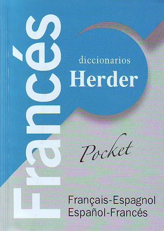DICCIONARIO HERDER POCKET FRANCES<>ESPAÑOL