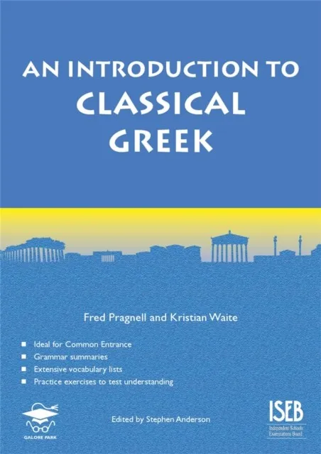 AN INTRODUCTION TO CLASSICAL GREEK-MANUFACTURED ON DEMAND