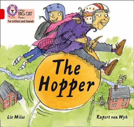 THE HOPPER (SET 2)-FICTION-RED - BAND 2B