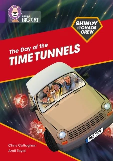 SHINOY AND THE CHAOS CREW: THE DAY OF THE TIME TUNNELS -FICTION-PURPLE - BAND 8