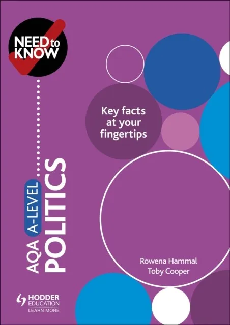 NEED TO KNOW: AQA A-LEVEL POLITICS