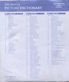 D.I HEINLE PICTURE DICT AUDIO CD