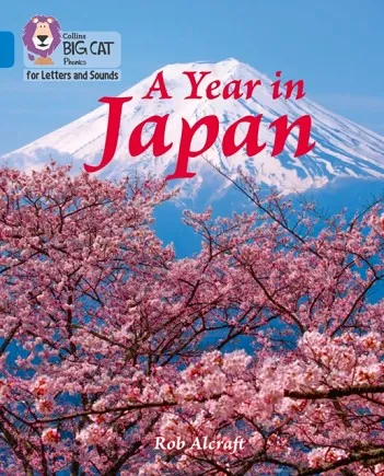 A YEAR IN JAPAN (SET 2)-NON-FICTION-BLUE - BAND 4