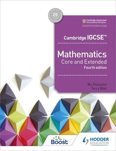 CAMBRIDGE IGCSE MATHEMATICS CORE AND EXTENDED 4TH EDITION BOOST EBOOK DIGITAL
