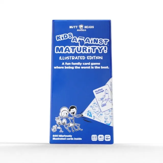 KIDS AGAINST MATURITY (ILLUSTRATED EDITION) CARD GAME
