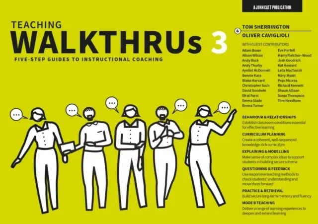 TEACHING WALKTHRUS 3: FIVE-STEP GUIDES TO INSTRUCTIONAL COACHING