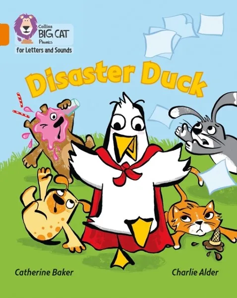 DISASTER DUCK (SET 1)-FICTION-ORANGE - BAND 6