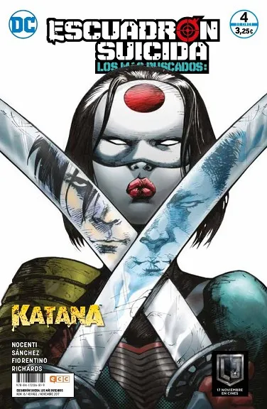 Escuadrón Suicida: Katana— Los más buscados núm. 16/4
