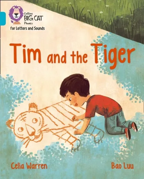 TIM AND THE TIGER (SET 2)-FICTION-TURQUOISE - BAND 7
