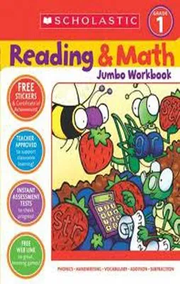 READING AND MATHS JUMBO WB - GRADE 1