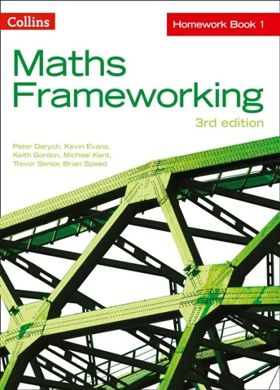 COLLINS MATHS FRAMEWORKING HOMEWORK BOOK 1 3RD