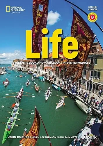 LIFE BRITISH ENGLISH COMBO SPLIT + SPARK STICKER PRE-INTERMEDIATE B
