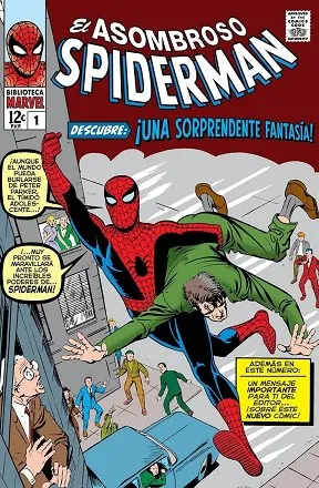 BIBLIOTECA MARVEL EL ASOMBROSO SPIDERMAN 1. 1962-63: AMAZING FANTASY 15, AMAZING