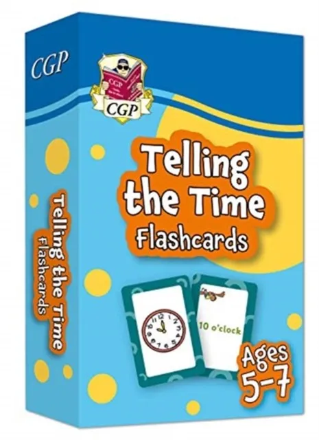 TELLING THE TIME FLASHCARDS FOR AGES 5-7