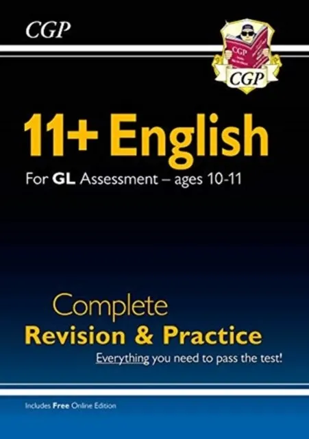 11+ GL ENGLISH COMPLETE REVISION AND PRACTICE - AGES 10-11 (WITH ONLINE EDITION)