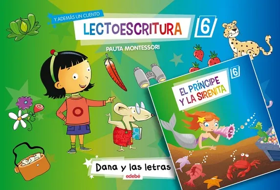 LECTOESCRITURA 6 MONTESSORI (CAS) CUADERNO COMPLEM