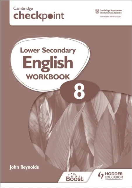 CAMBRIDGE CHECKPOINT LOWER SECONDARY ENGLISH WORKBOOK 8