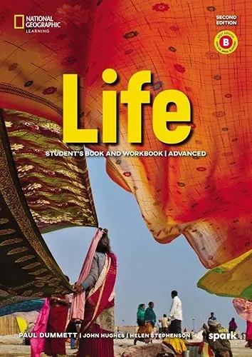 LIFE BRITISH ENGLISH COMBO SPLIT + SPARK STICKER ADVANCED B