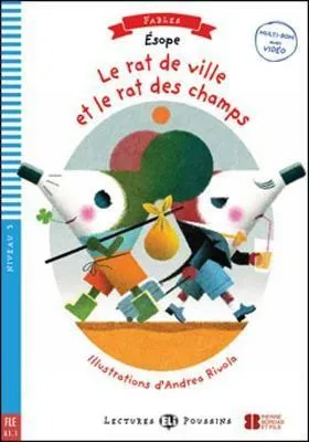 LE RAT DE VILLE ET LE RAT DE CHAMPS + CDROM