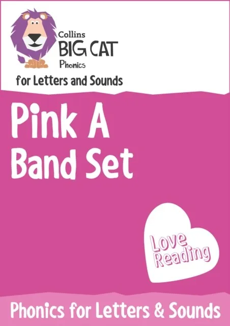 PHONICS FOR L&S - PINK A SET (38 READERS)