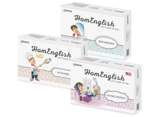 HOME ENGLISH - LET'S CHAT IN THE LIVING ROOM