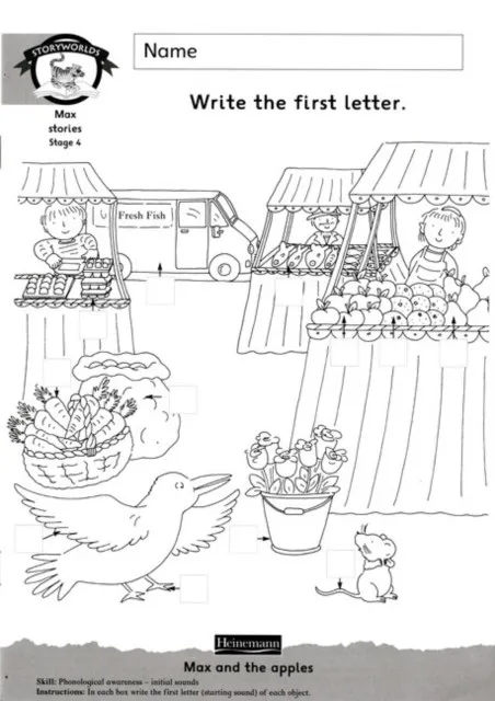 STORYWORLDS YEAR 1/P2 STAGE 4, ANIMAL WORLD, WORKBOOK (8 PACK)
