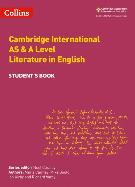 CAMBRIDGE INTERNATIONAL AS & A LEVEL LITERATURE IN ENGLISH STUDENT’S BOOK