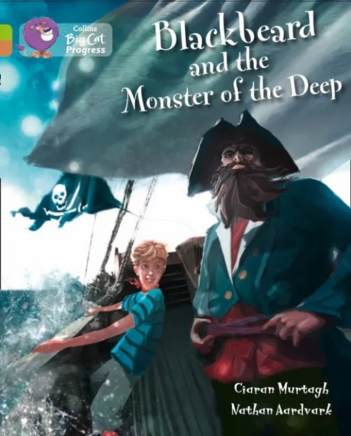 BLACKBEARD AND THE MONSTER OF THE DEEP-FICTION-LIME/COPPER