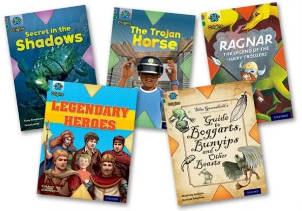 PROJECT X ORIGINS: GREY BOOK BAND, OXFORD LEVEL 12: MYTHS AND LEGENDS: MIXED PACK OF 5