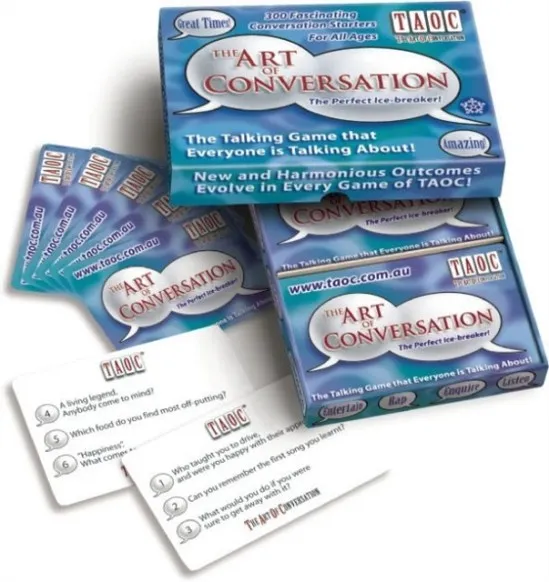 THE ART OF CONVERSATION - ALL AGES : THE ART OF CONVERSATION 1 : 1