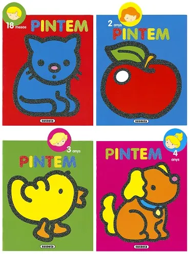Pintem per edats (4 títols)