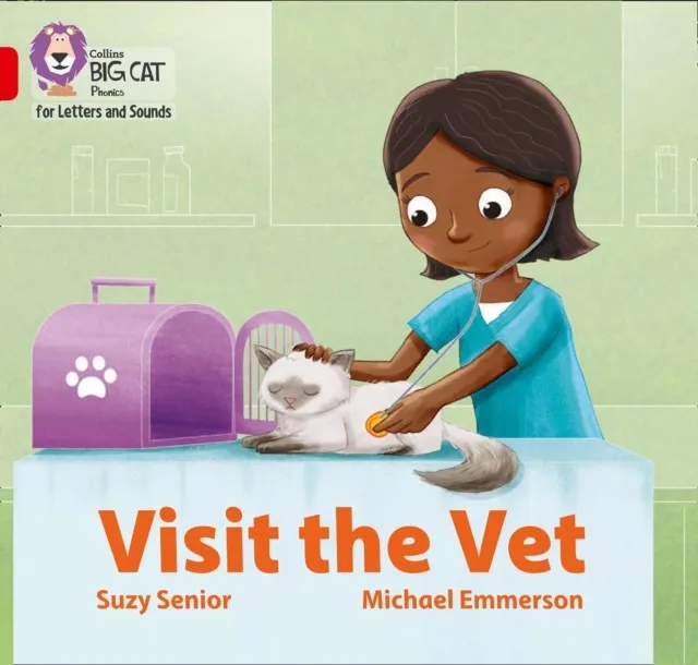 VISIT THE VET (SET 4)-FICTION-RED - BAND 2A