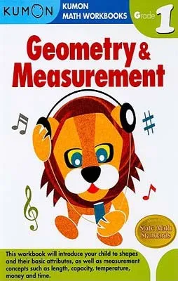 GEOMETRY AND MEASUREMENT, GRADE 1 (KUMON WOORBOOKS)