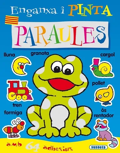 Enganxa i pinta paraules català