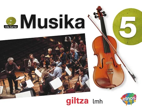 MUSIKA+KOAD+CD EP5 ETNOS GILTZA LIBRO ALUMNO